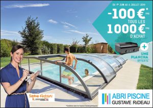 Promo Juin Deltafenêtres abri piscine